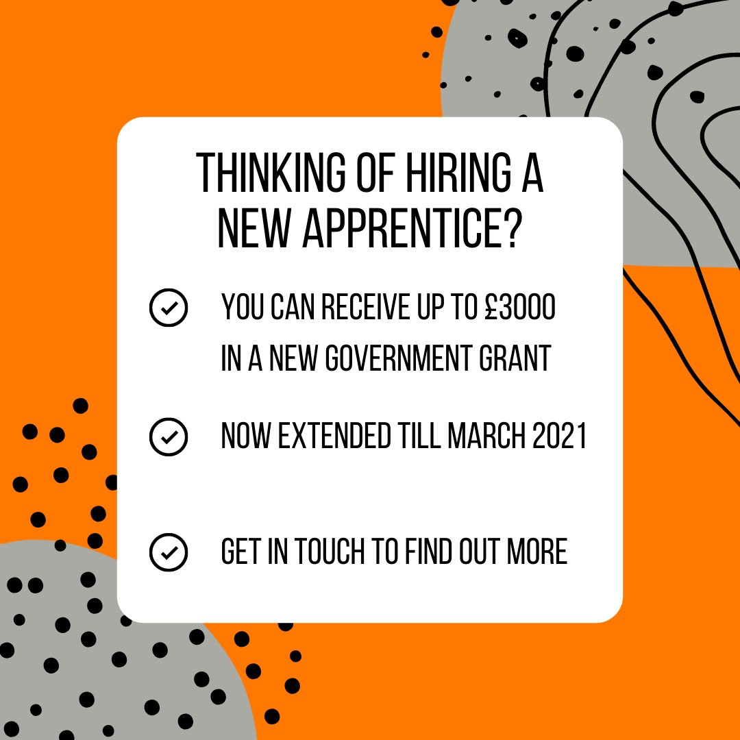 PortCollegeApps's tweet photo. Thinking of hiring a new apprentice? The Government incentive of up to £3000 is still available, don't miss out, get in touch now to find out how an apprentice can help your business! https://t.co/5hzRuIkw9E