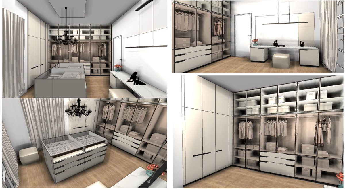 scavoliniTO's tweet photo. Our #ScavoliniTO design team recently took part in a friendly competition where each #designer put forward their favourite project from 2020. 📷: The winning design of the #wardrobe category, designed by Nanelda Priftaj. Stay tuned for kitchen, bathroom &amp; other categories! https://t.co/X6LLSqipeu