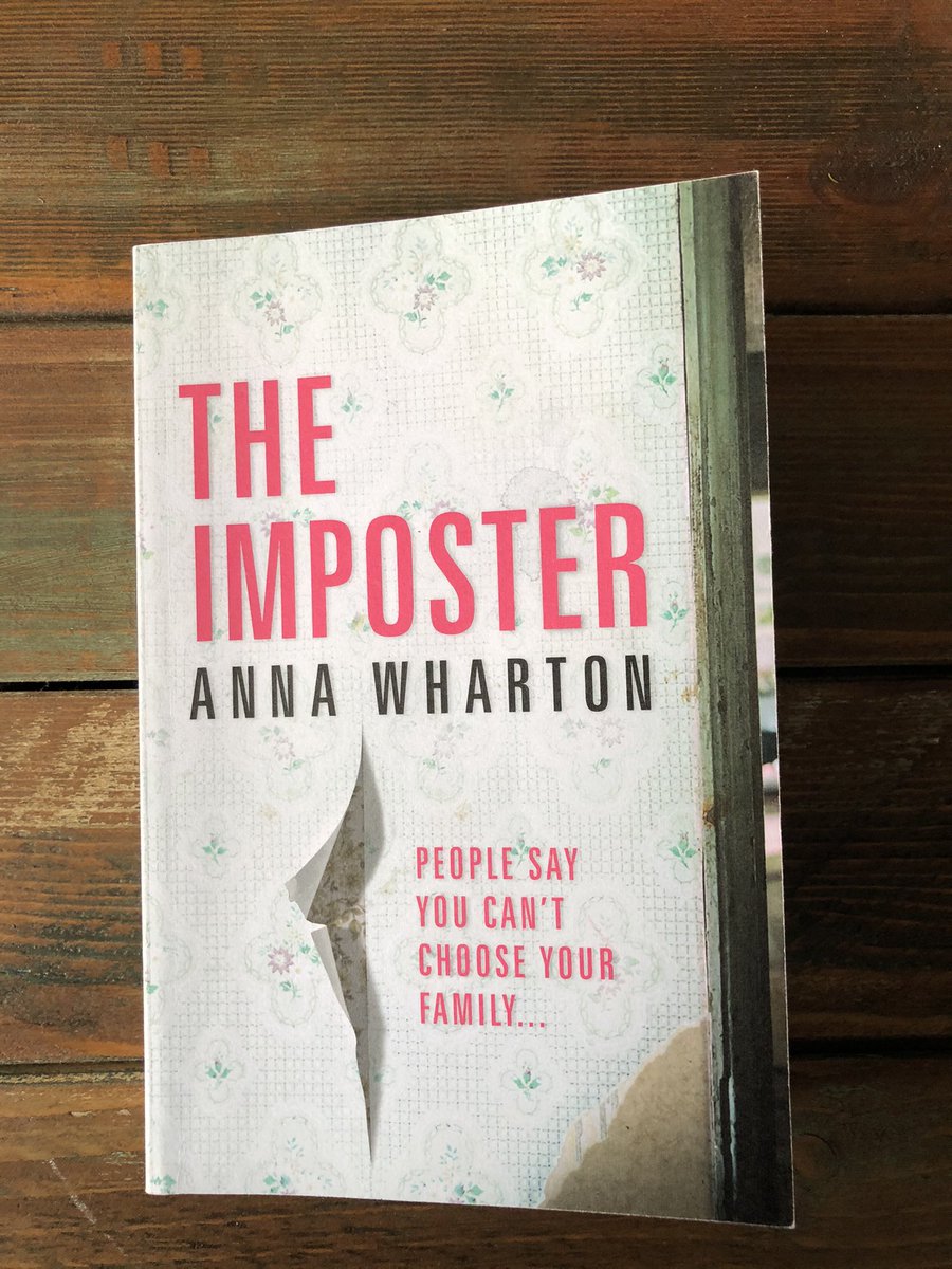 .  #TheImposter  @whartonswords is very character driven. I loved the pace and the unravelling of the story. A really good debut that is coming in April.