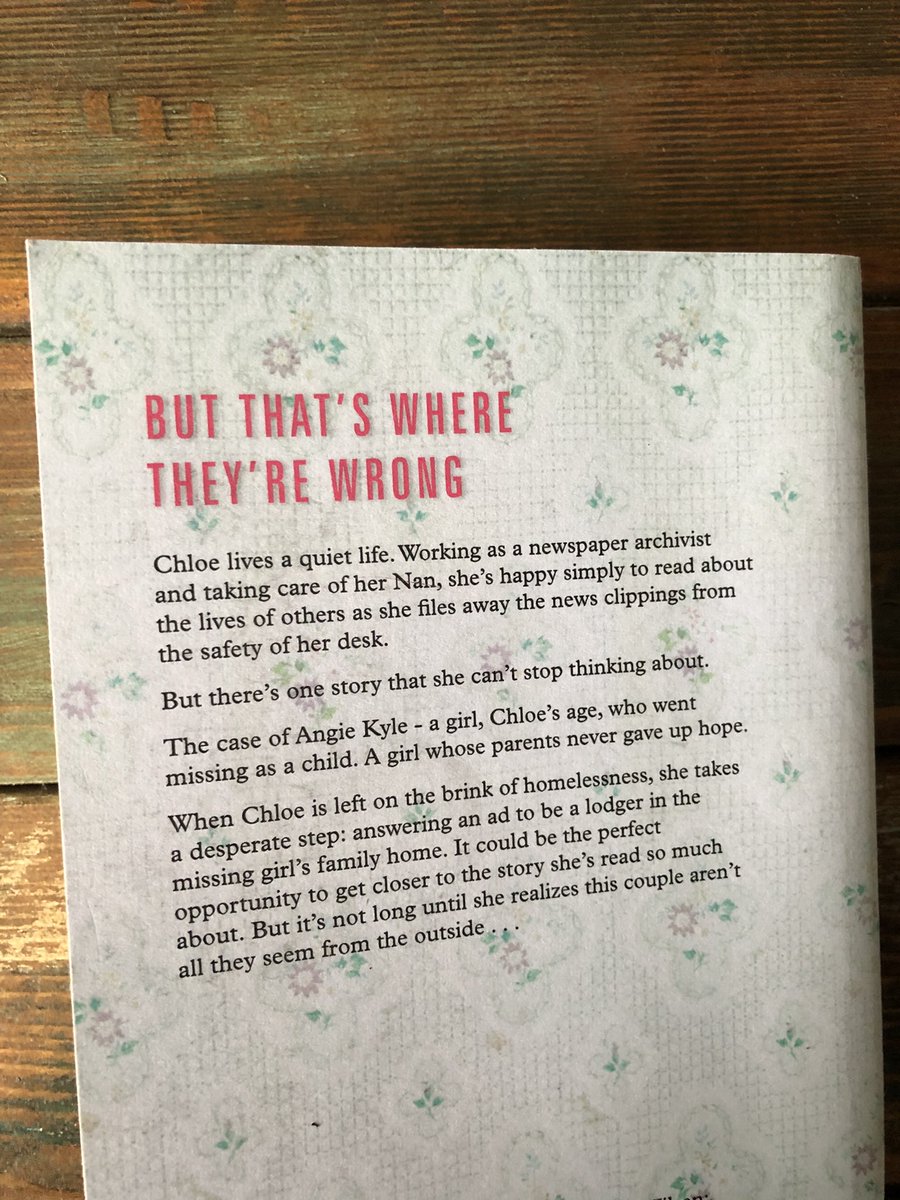 .  #TheImposter  @whartonswords is very character driven. I loved the pace and the unravelling of the story. A really good debut that is coming in April.