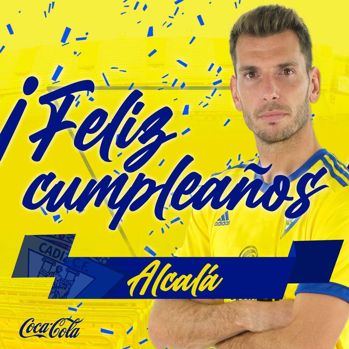 🎂 ¡Hoy celebramos el cumpleaños de nuestro jugador @Alcala__! ¡Muchas felicidades, Pedro! 👏