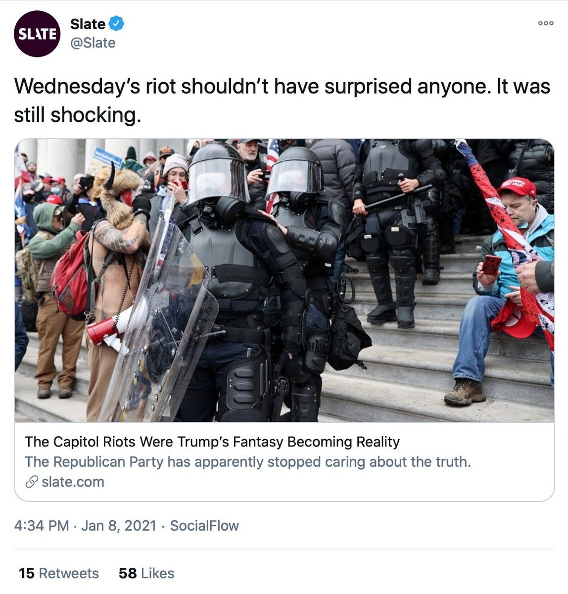 How it started.        How it's going.