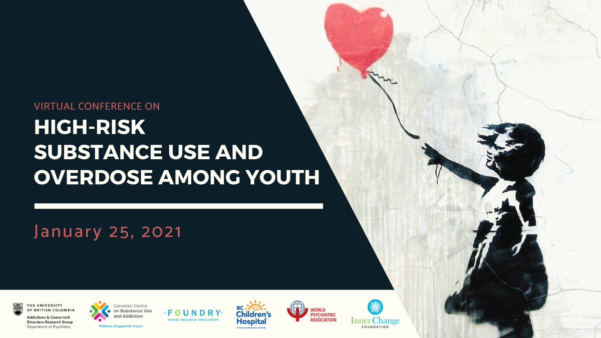 ACDResearch's tweet photo. On January 25, 2021, colleagues from across the healthcare community will gather for a virtual conference on high-risk substance use and overdose among youth. Join us at the #YouthODConference! Register today: https://t.co/6O0UfbntIS https://t.co/FBdZJll2Ga