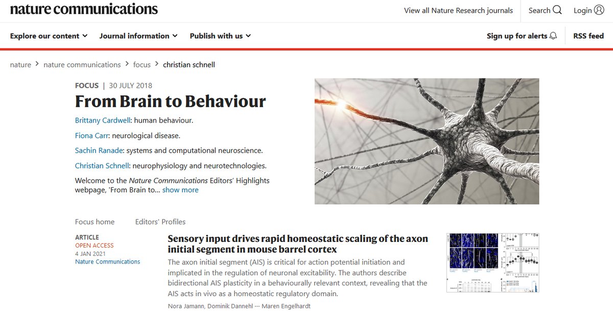 AxonalLab's tweet photo. Parental Guidance in effect! #humblebrag in process. Nora's recent #axoninitialsegment publication is part of the Editor's Highlights over at @NatureComms. You go girl!!
https://t.co/Mg71PXtYoU https://t.co/GFOhjiiUN6