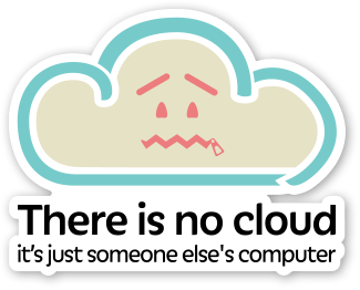 Itsfoss's tweet photo. Parler being killed by AWS is the real life reminder that 
"Cloud is just someone else's computer " 😎 https://t.co/ym3JaQah4L