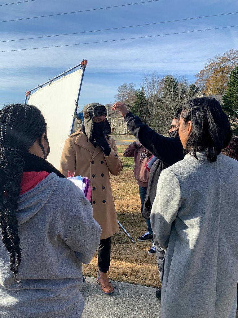 mcintoshbros's tweet photo. BTS of Setting the scene for "The Love We Had"

@jabrielfilms ⁠@karonjosephriley @jaelthegreat @iamjudijohnson @noodlingdiva  @iwriteyouwatch @lashon927 @wrapped_in_pianostrings @joshuawsims @vtlproductions @audioloftskip @4groundsmedia @koolkelby @claudiavff @count_de_moenay https://t.co/N3kYr19MkX