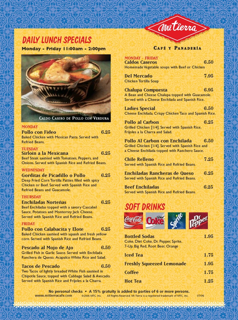 Mi Tierra Cafe tweet media