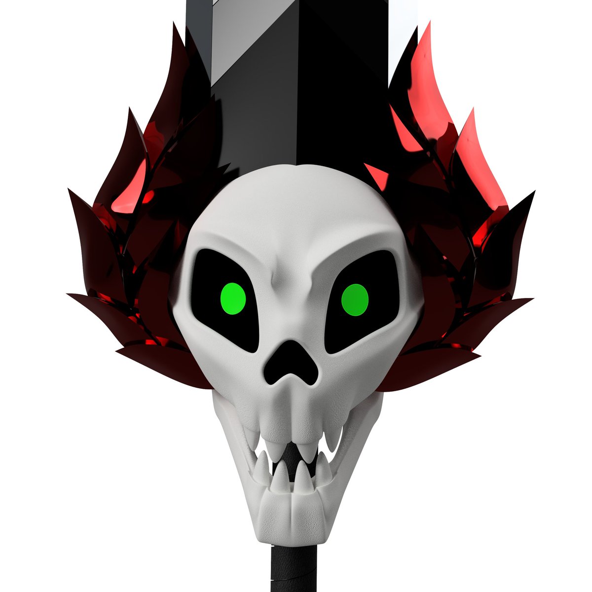 XephyrStudios's tweet photo. Tweaked the skull a bit on Stygius. Wanted to match the organic look on Cerberus.
#cosplay #prop #3dmodel #stygius #zagreus #HadesGame
@SupergiantGames https://t.co/HCm5phNwNt