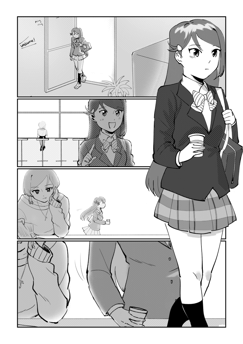 an encounter with a familiar someone #lovelive #ラブライブ pt. 1/2 