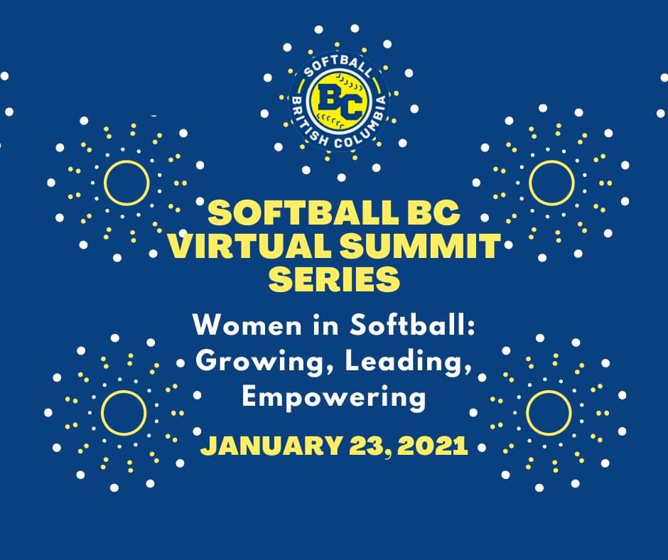 Softballbc's tweet photo. Women in Softball: These three women will be presenting in the morning and discussing topics from inclusion and diversity to female leadership. Register now: https://t.co/XXIcsxX8dC 

#VirtualSummit2020 #SoftballVirtualSummitSeries #WomeninSport #FTLOTG #fortheloveofthegame https://t.co/j6PkoCLEDI