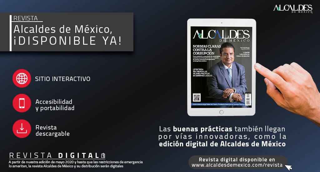 AlcaldesMexico's tweet image. Encuentra #EnLínea la edición #Enero2020 de la #RevistaAlcaldesMx. Entra a alcaldesdemexico.com/revista y descarga la edición especial en cualquier dispositivo o explora todo el contenido con acceso libre en #AlcaldesDigital