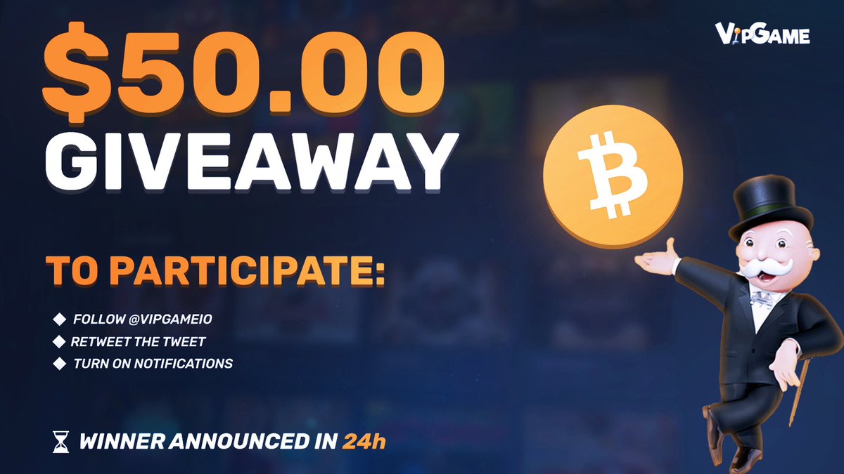 vipgameio's tweet photo. $50.00 Giveaway 💎

To Enter:

- Follow @vipgameio
- Retweet
- Turn on Notifications (Show Proof)

Play Your Favorite Live Games, Slots &amp; In-House Games Here:
https://t.co/DG0uvMYJ4y 🎲 https://t.co/8BcsWsGWJ1