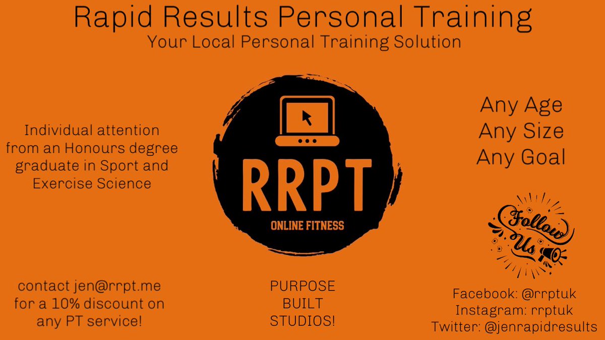 🚨 Discount Card Partner 🚨

It's great to have <a href="/jenrapidresults/">Jenny Weller</a> on board as one of our discount card partners and our members can benefit from 10% off. If you have weight to lose or want to improve your sports performance by moving better. Also, watch out for some fitness plans!