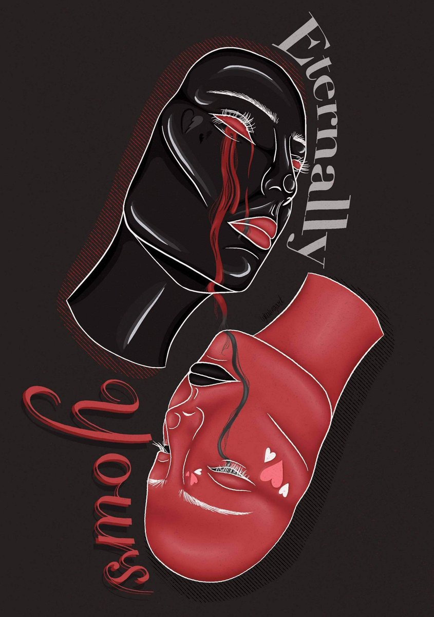 heavnlybydesign's tweet photo. I finished my valentines illustration 😍❤ this will be available as prints when I launch my valentines collection!!! Let me know which positioning of the type you prefer 💕 https://t.co/MqL9LpHozq