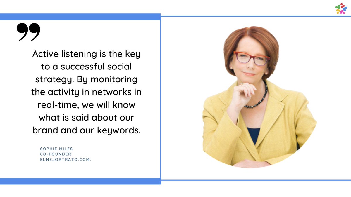 sociohub_io's tweet photo. We are back with Sophie Miles' tip for community management. Active listening will truly allow you to understand the perceived image of your brand, allowing you to deliver on those expectations by continuously revisiting your strategy. 

#Community #Communitymanagers #tips https://t.co/mB9GwiNk5U