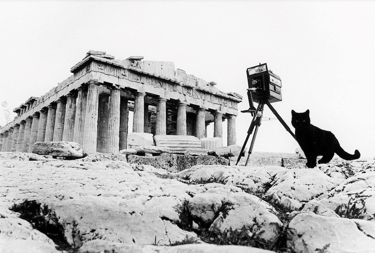 The Acropolis of Athens | Photo by Klaus Herzog, 1968.