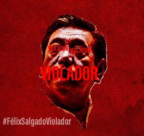 lameravulv's tweet photo. No nos vamos a cansar, somos legión y te vamos a gritar esto siempre 

@FelixSalMac
@mario_delgado
@CENMorenaMX
@MorenaSenadores
@Mx_Diputados
@M_OlgaScordero 
@el_pais
@nytimes
@CNNEE
@jorgeramosnews
@UniNoticias
#felixsalgadoviolador https://t.co/vpAXxKJlS3