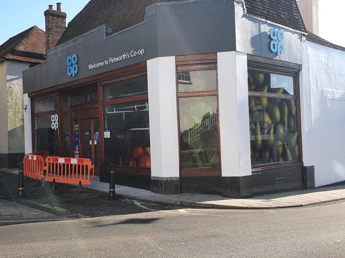 Excited about the reopening of the <a href="/coopuk/">Co-op</a> on Wednesday in #PetworthUK.