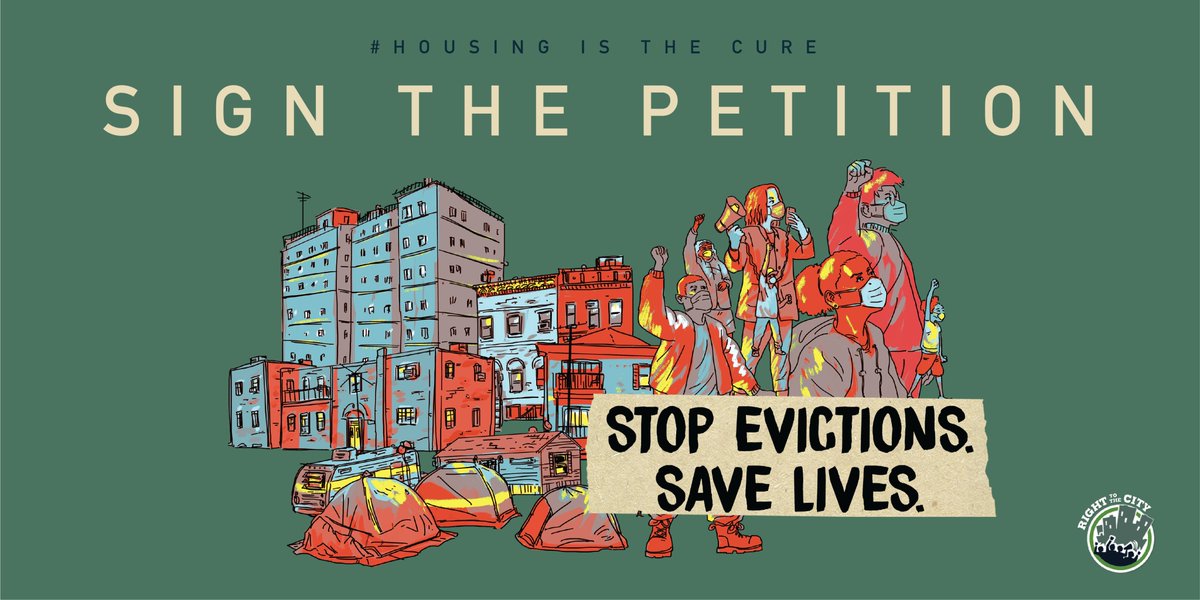 Every month, renters are burdened with $51 billion in rent payments—forcing us to risk our lives just to pay the bills ❌

⚡Tell <a href="/JoeBiden/">Joe Biden</a> admin &amp; CDC Director <a href="/RWalensky/">Rochelle Walensky, MD, MPH</a> to stop evictions &amp; save lives because #HousingIsTheCure! 

SIGN NOW 👉🏾 homesforall.me/CDCpetition