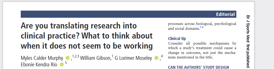 PhysioMeScience's tweet image. Are you translating research into clinical practice? What to think about when it does not seem to be working

👀👀👇👇
bjsm.bmj.com/content/early/…
