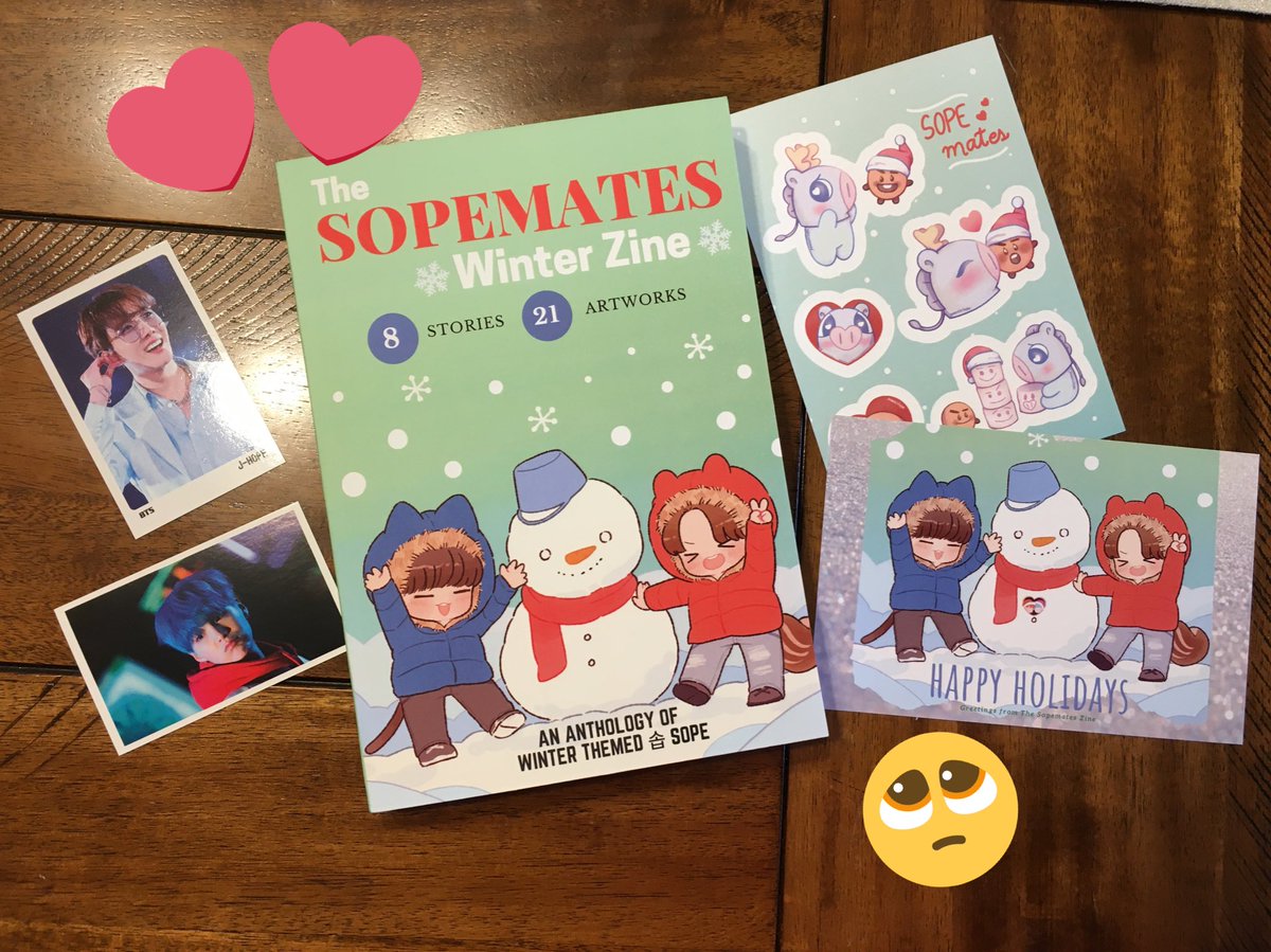 APauPauPau's tweet photo. The wait is over! My Sope Zine from @SOPEMATES_ZINE is finally here!! I am so excited in seeing and reading all the wonderful creations, thank you!! https://t.co/qtvwNvBQ1m