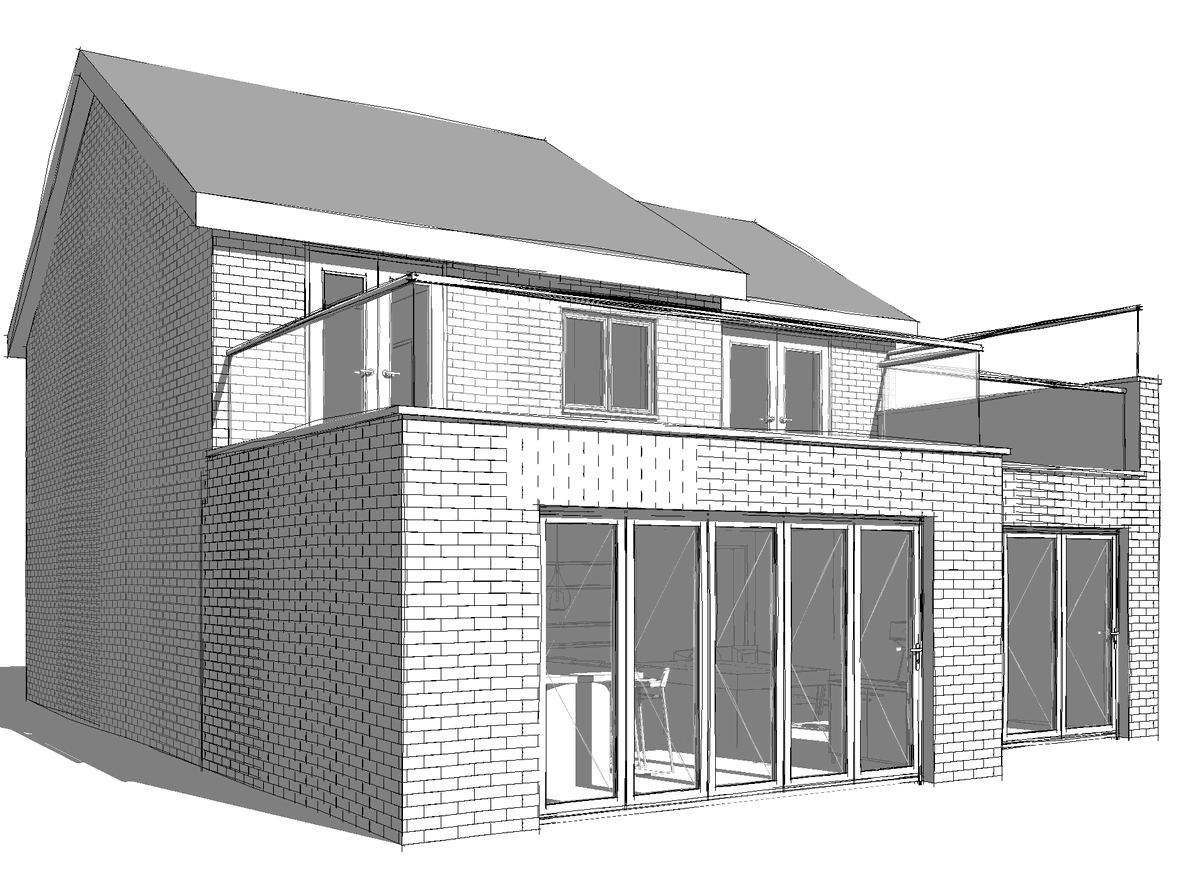 idealarchitect's tweet photo. Latest look at the concept for our project in Tipton, West Midlands. Currently out to tender...

#idealarchitecture #architect #project #architecture #residential #HomeImprovement #design #SmallBusiness #architecturefirm https://t.co/yUyA00Lj7a