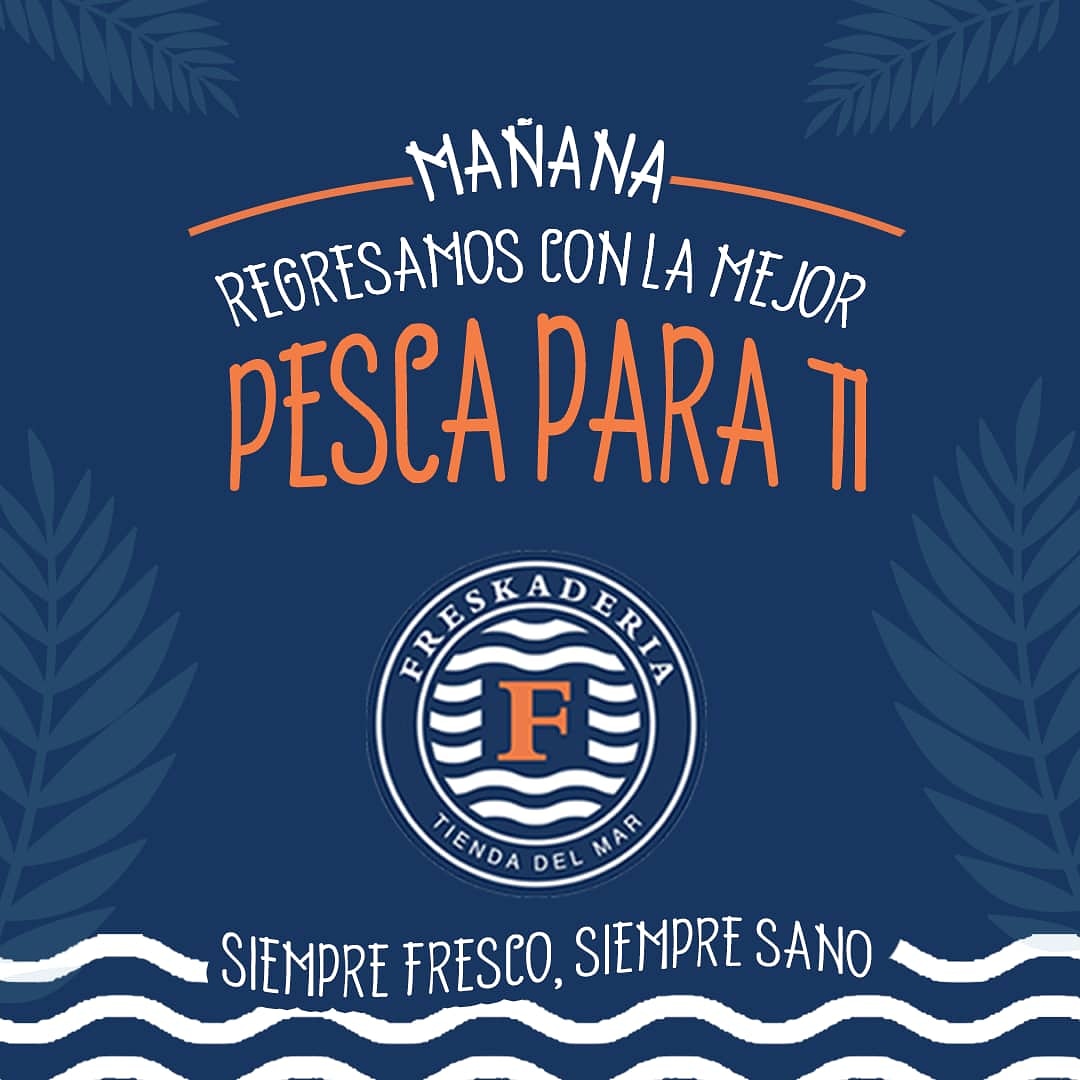 freskaderia's tweet photo. ¡Oye tú!👀.
-
Sorpresa, mañana regresamos con la mejor pesca para ti🎣

Te esperamos en nuestro rinconcito del mar, para que vengas a buscar los mejores productos 🌊.
.
.
Siempre fresco, siempre sano.

#Freskaderia #TiendaDelMar  #Productos #Maracaibo #Venezuela https://t.co/mJhJ6EBaio