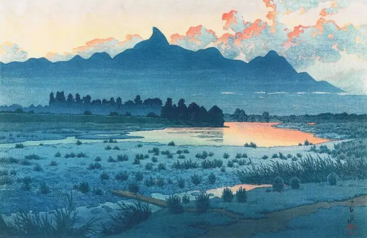 PaintingColleg's tweet photo. Hasui Kawase (川瀬 巴水,  May 18, 1883 – November 7, 1957) was an artist, one of modern Japan's most important and prolific printmakers. https://t.co/IOWLVOShzp