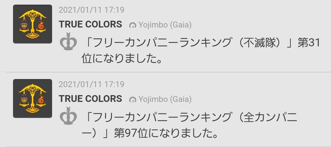 フリーカンパニーランキング