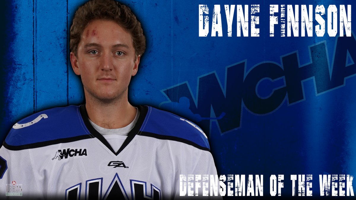 Dayne Finnson is the WCHA Defenseman of the Week!

#ChargerMania