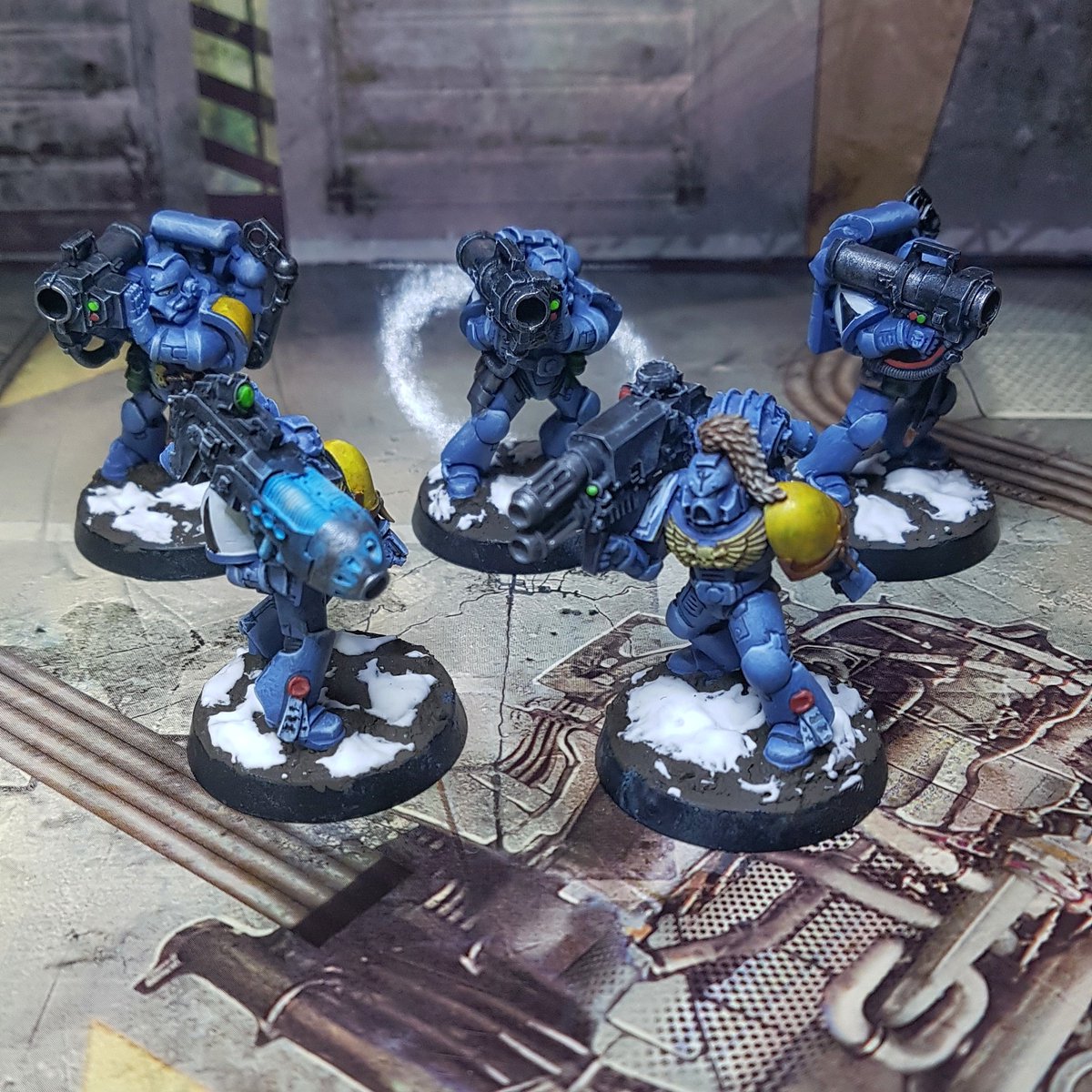 Primera unidad de este año terminada, armas pesadas #warhammer40k