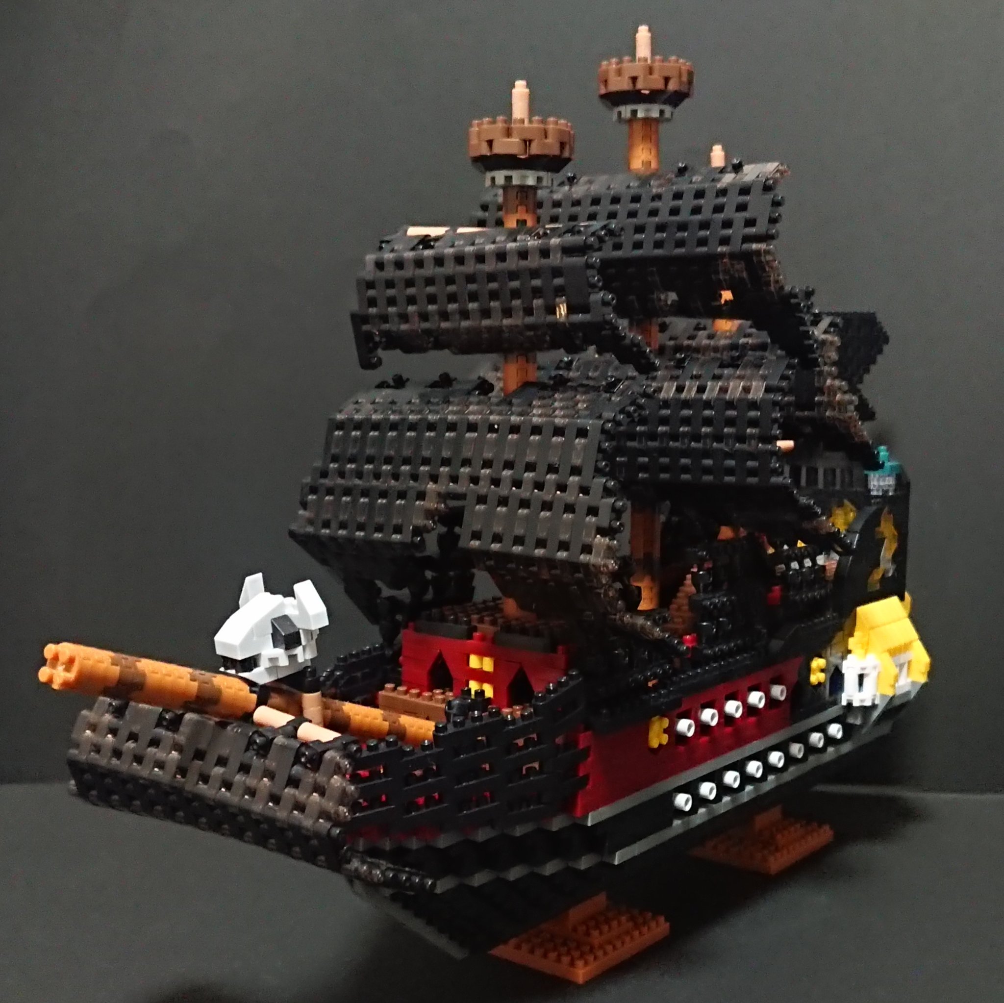 楽天市場】ナノブロック nanoblock 海賊船 デラックスエディション 【難易度5】 NB-050 : トイスタジアム