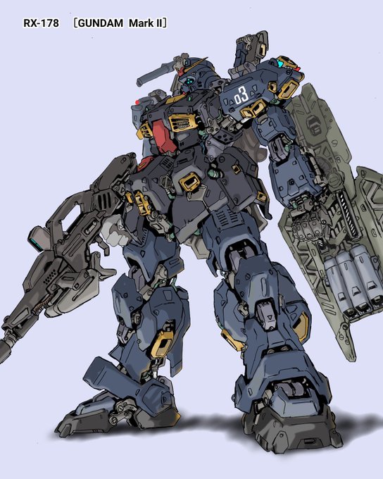 ガンダムMk-Ⅱ、雑な仕上げですが晒します(*'ω`*)まいど稚拙な妄想は読み流してくださいまし...とさしん宇宙世紀ではトリコロールなマーク2はすでにフルアーマー化してんですが、それはまた後日に... 