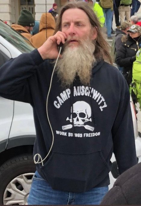 Camp Auschwitz guy is Robert Keith Packer from Virginia.Last seen onTinder, I’m sure... 