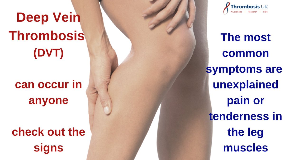 ThrombosisUK's tweet photo. Deep vein thrombosis #DVT #bloodclots can occur in anyone without warning - #KnowThrombosis #AskAboutClots Find out more: https://t.co/v6MhJkAqxH https://t.co/De4ozK1EhL