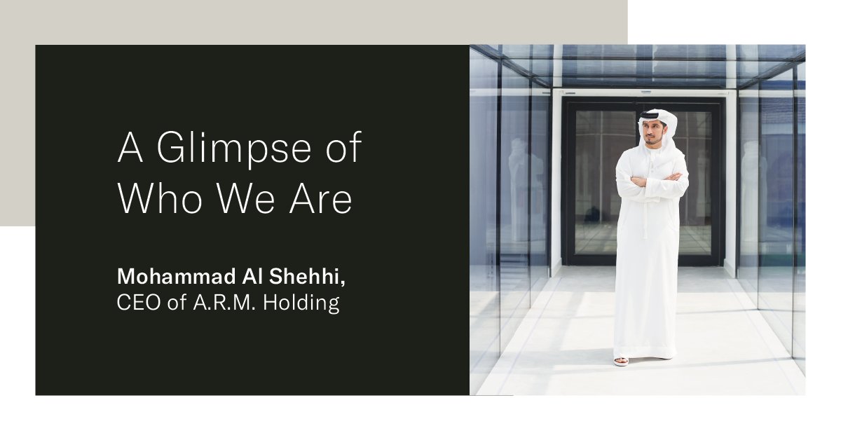 ARMholding's tweet photo. “We are privileged to play a part in fueling the #UAE’s #growth and enabling #innovation through our initiatives. Our nation is always looking ahead, constantly employing innovation to fulfil its vision of progress.” Mohammed Al Shehhi, CEO of A.R.M. Holding. @MohamedAlShahi https://t.co/64EHv6YDDl