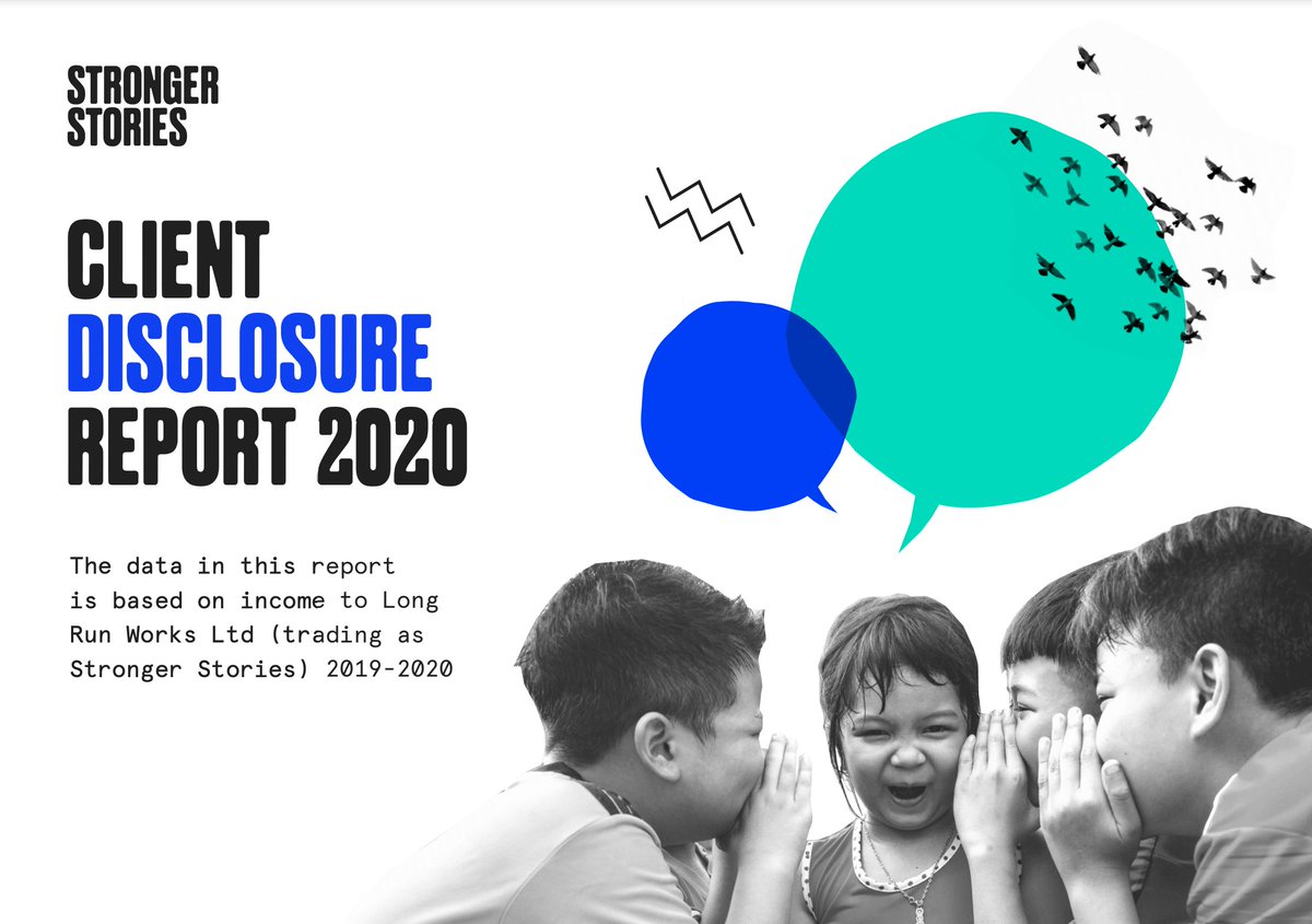 As we’re on the journey to democratise storytelling power and get good ideas heard, we understand that how we work and who we work with on this journey matters. Check out our 2020 Client Disclosure Report, outlining how we did this over the past year.

static1.squarespace.com/static/5d1ccaf…