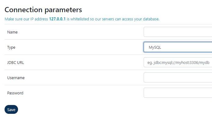 Using MySQL or Postgres through @awscloud or @GCPcloud? Our simple SQL database connector works with both.. connect to your DB in seconds (see below)!
#NoCode #NoSubscription #BigData #Analytics #DataScience 
@MySQL @PostgreSQL