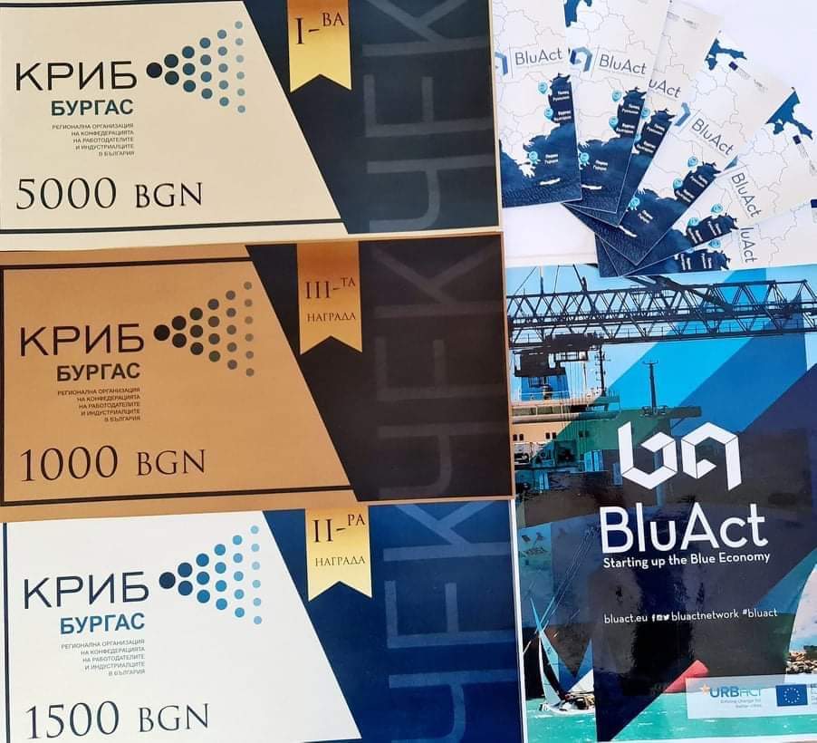 bluact's tweet photo. Burgas, 18 Dec 2020: the best projects that have distinguished in the competition for entrepreneurial ideas BurgasBlueS aimed at developing the blue economy of Burgas.  @URBACT 
🤩💙
https://t.co/h3fi9efQi7 https://t.co/ZEpw62hsRM