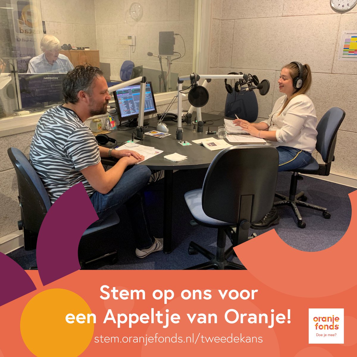 Stem op ons! Wij zijn namelijk geselecteerd voor een Appeltje van Oranje! Dé prijs van het @oranjefonds
voor sociale projecten.
Vind jij ook dat wij deze impactvolle prijs verdienen? Stem dan op ons: stem.oranjefonds.nl/tweedekans