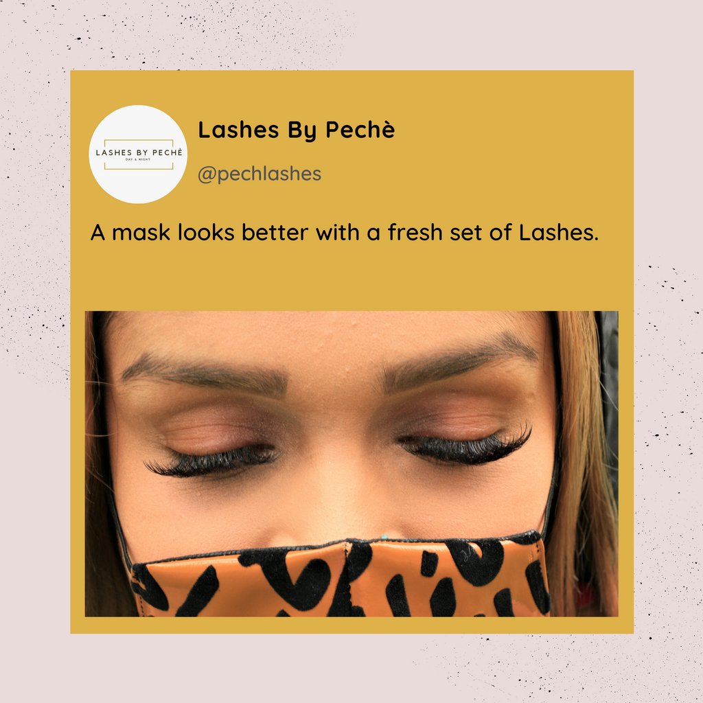 A mask is always better with a set of Lashes.

🛍Shop : @pechlashes 

#explorepage #en9a9e #facecovering #MasksSaveLives #lashesbypechè #explorepage #lashes #minklashes #instalashes #pechlashes 

Lashes and face masks are available on our website.
---
Follow us on@pechlashes 
---