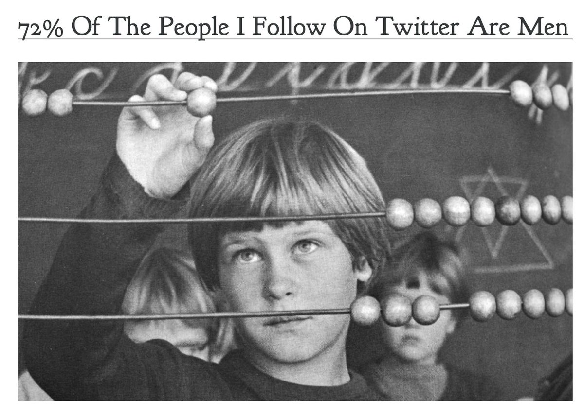 We  #POCUS community should intentionally culture change for improved diversity, equity, and inclusion.(7)This analytics program allows you to check the gender distribution of twitter  https://www.proporti.onl&nbsp; follows and followers.