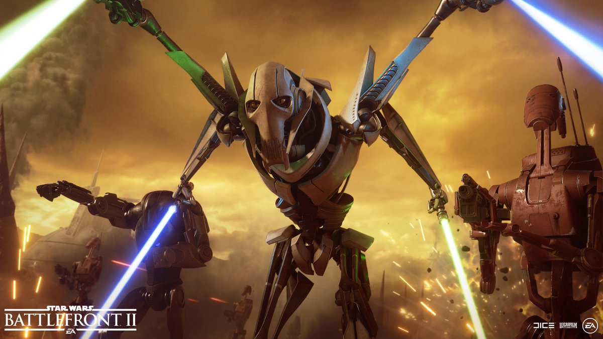 General Grievous arrived, who at the time was one of the most complex characters we had ever made for the game. “Your screams are like music to my audio receptors” remains one of my favourite voice lines we've added (fun fact, this came directly from a community suggestion).