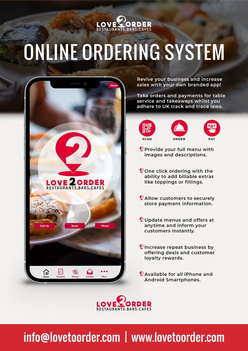 lovetoorderuk's tweet photo. We are here to help all local restaurants, bars and cafes that need a platform to sell from without paying the fees charged by many such as Just Eat #ebchamberhour
Join now and we will not charge any subscription till the lockdown is over. https://t.co/3LSSP6e1tu