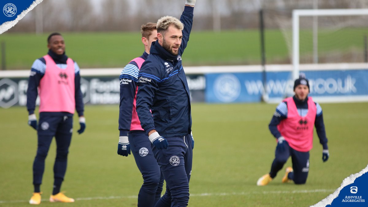 QPR's tweet photo. 🙋‍♂️ Charlie's first day back.

#CharlieIsHome https://t.co/w28s29Kugp