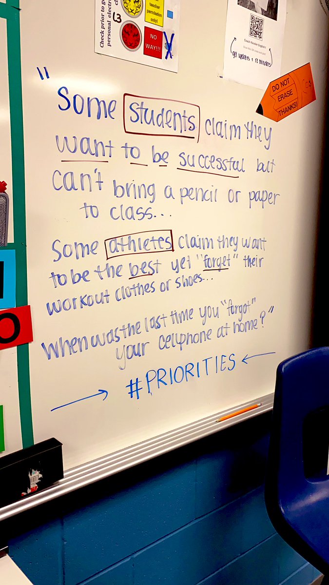 Saw someone post this last week and I wanted to share the message with all my freshmen too.