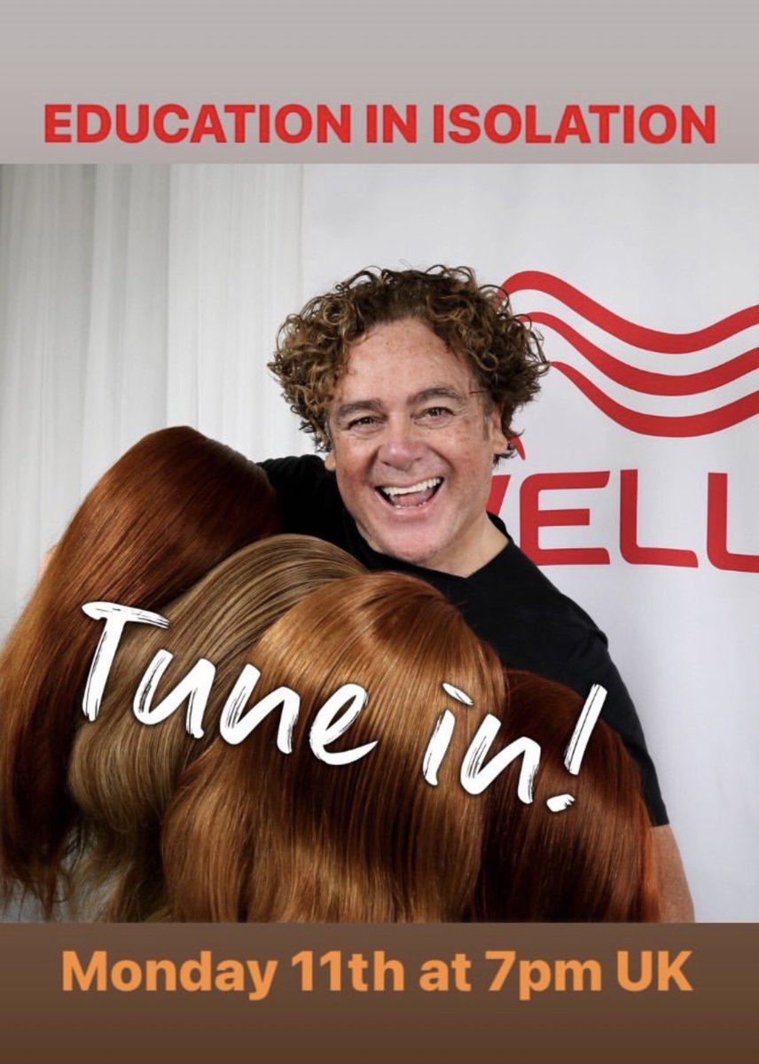 PatrickCameron_'s tweet photo. I’m GOING LIVE at 7pm tonight(UK Time)on Instagram and Facebook. If you would like to learn how to roller set tune in. @WellaPro #WELLAEIMI #EducationinIsolation #ColourFresh #HairTalk #HairInspiration https://t.co/kn2FLSGmRB