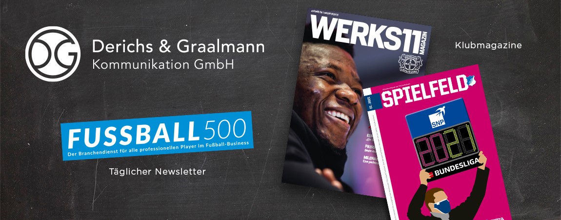 DGkomm's tweet photo. Auf der Online-Präsenz von @SPONSORsVerlag haben wir heute einen Gastbeitrag veröffentlicht. Den Artikel, der von unserem Newsletter fussball500 sowie Publikationen für zwei Fußball-Bundesligisten berichtet, findet Ihr hier: https://t.co/PsfXiYNrBQ https://t.co/v873eBK6mI