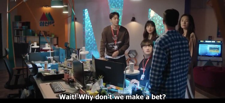 4. Let’s Make a BET (DAU VS SMART CITY BID Edition) The first bets reflect their humble beginnings where they could only offer 10 hours of karaoke, samgyeopsal, etc...Question time?? What would Dosan say during this time if Yongsan asked him?? 