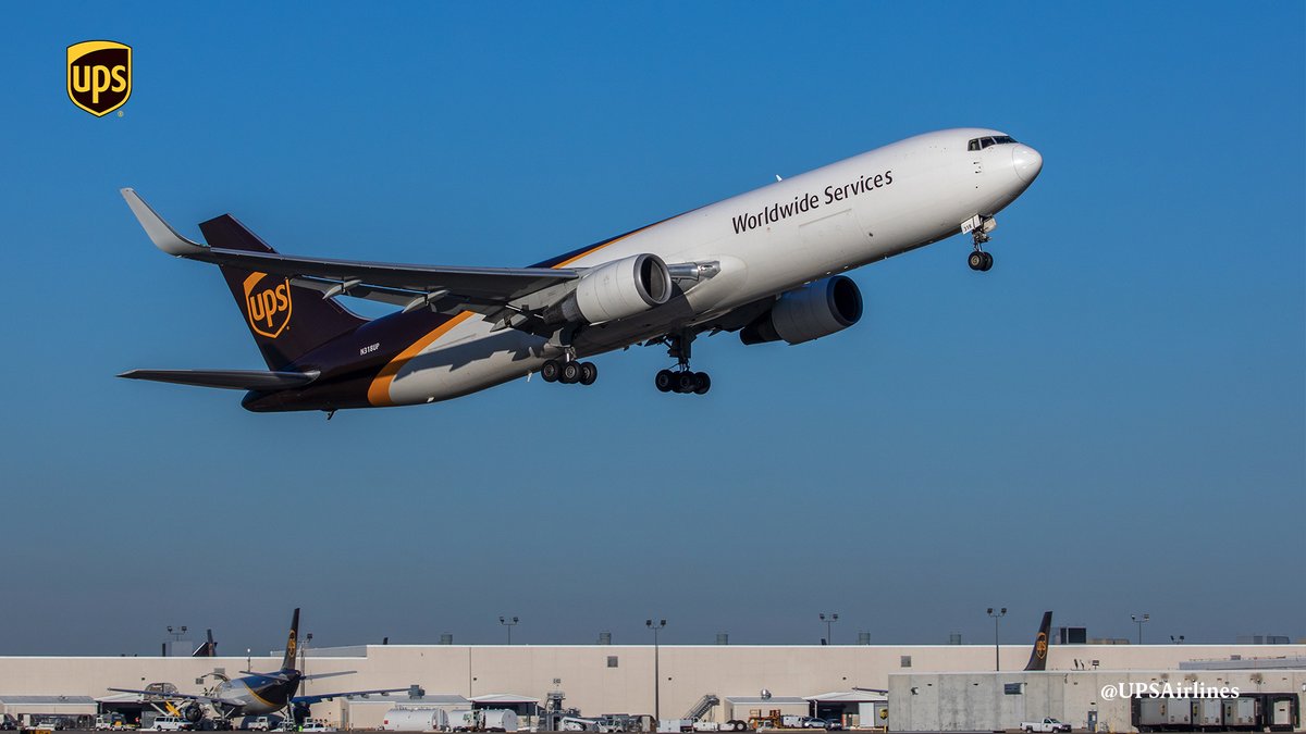 UPSAirlines's tweet photo. Hello Monday. We're ready for ya! #MondayMotivation https://t.co/GmCPHDyTed